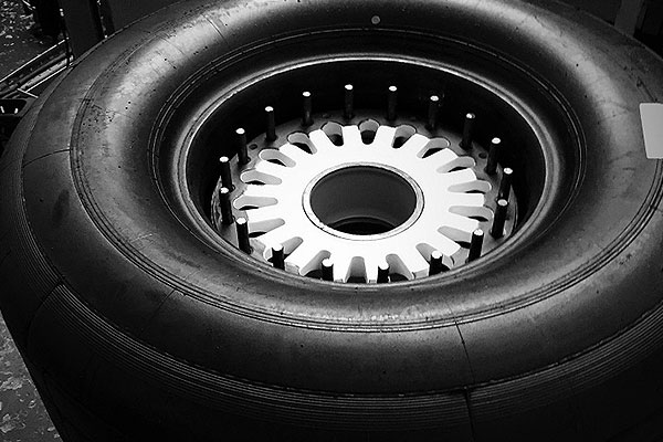 Skywheels Ltd - closeup of an aircraft wheel